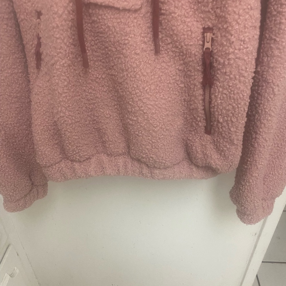 Universal Thread Blush Teddy Jacket - image 5